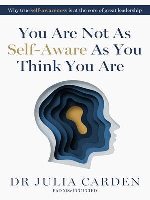 cover image of You Are Not As Self-Aware As You Think You Are